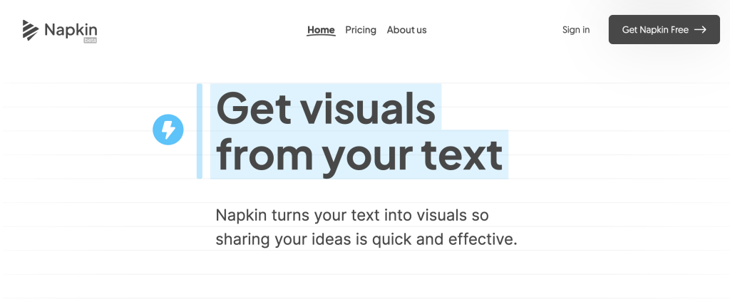 Napkin AI 功能教學