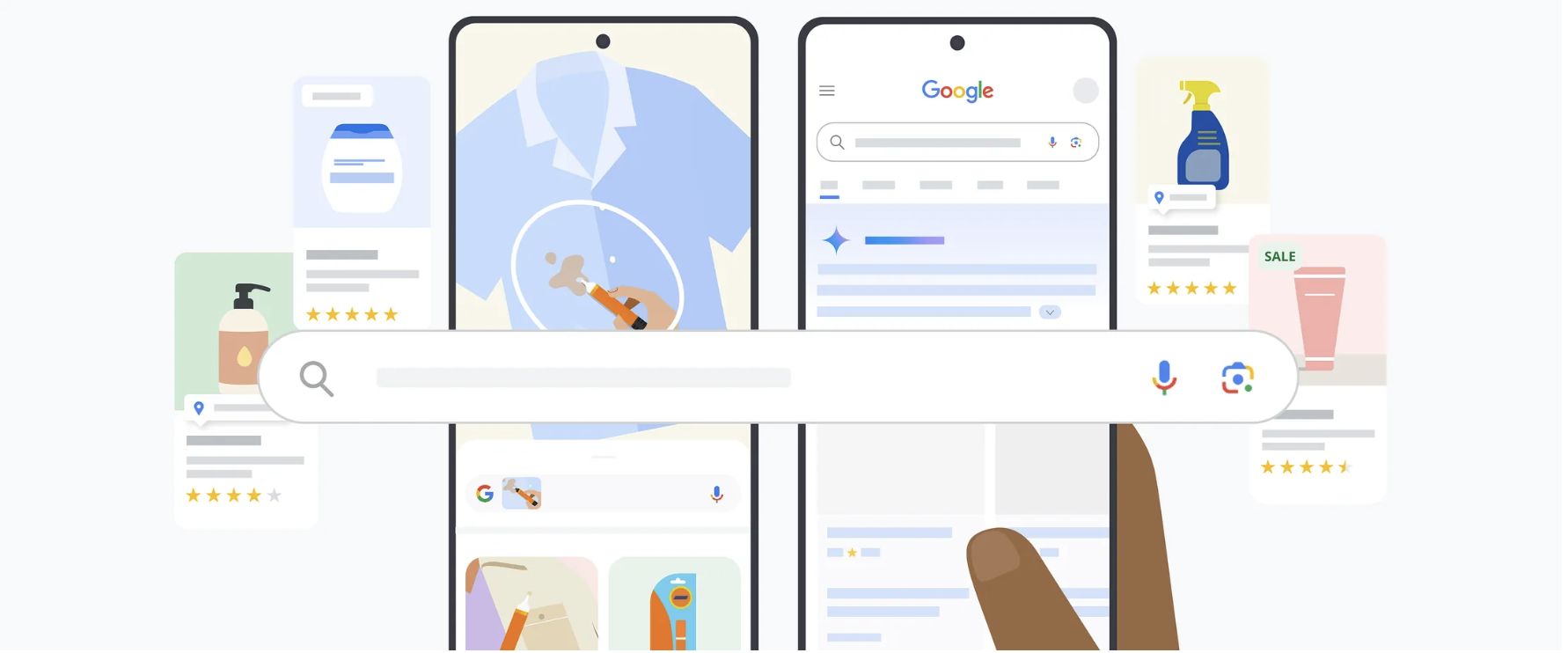 AI Overviews 提供全面的AI 生成摘要於SERP頁面最頂端