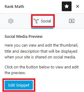 社群分享畫面設定（Social）