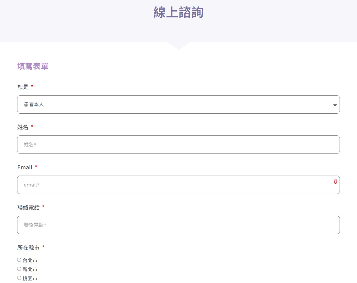 線上諮詢表單高效捕捉潛在客戶與優化數據蒐集