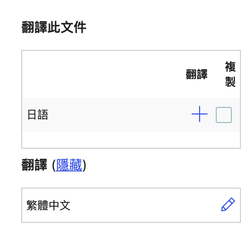WPML 多國語言頁面語言切換器檢查畫面